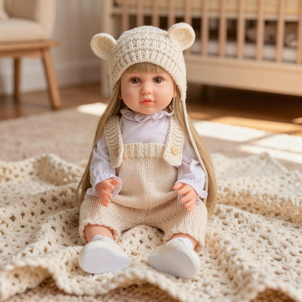 Beautiful Long-Haired Baby Doll with Accessories - Premium Quality