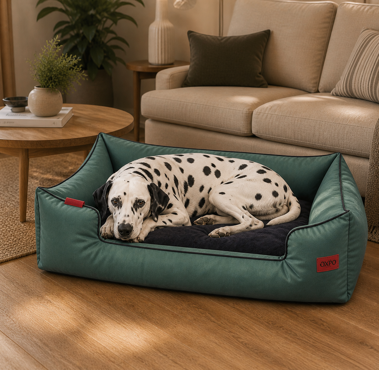 WAGIT Premium Quality Dog Bed – Large (90 cm) - Green