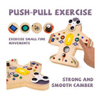 Aeroplane Busy Board - Interactive Sensory Toy for Toddlers