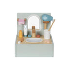 Wooden Bathroom Playset - Toiletry & Hygiene Pretend Play Set