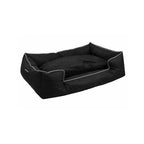 WAGIT Premium Quality Dog Bed – Large (90 cm) - Grey Trim