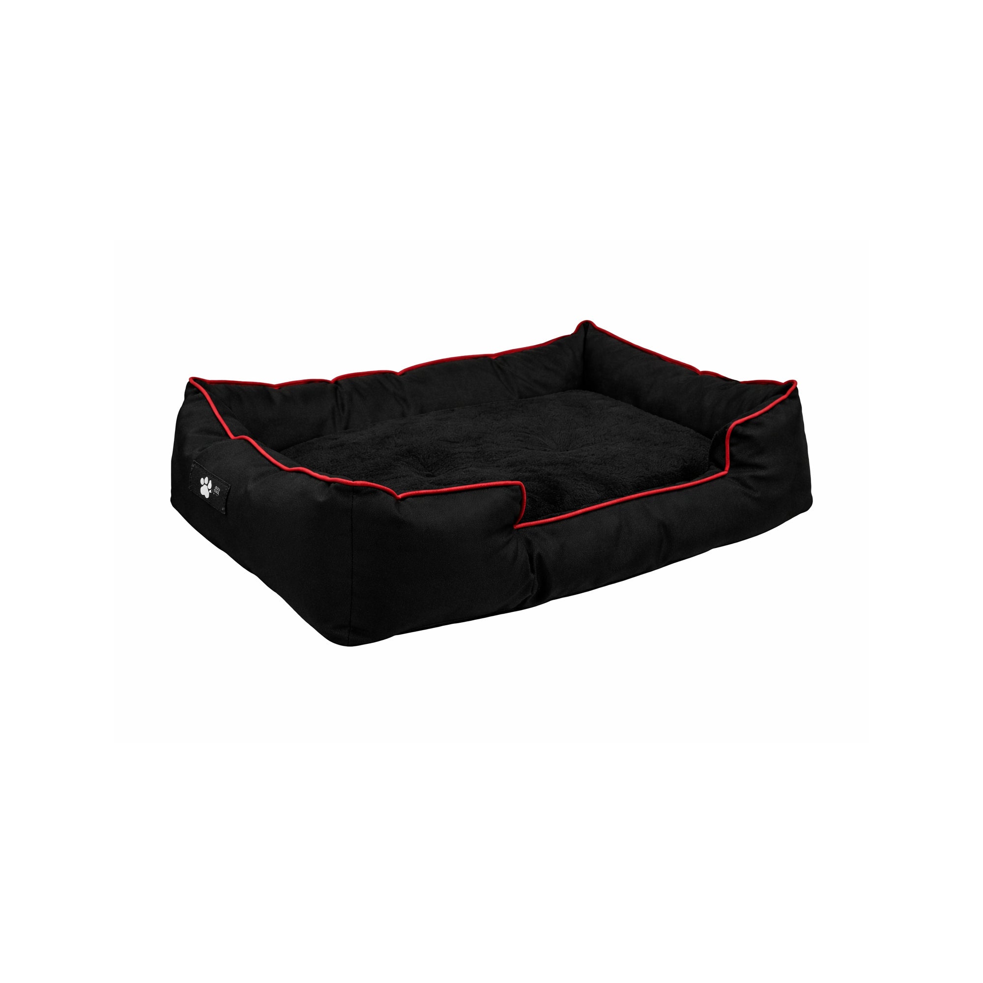 WAGIT Premium Quality Dog Bed – Large (90 cm) - Red Trim