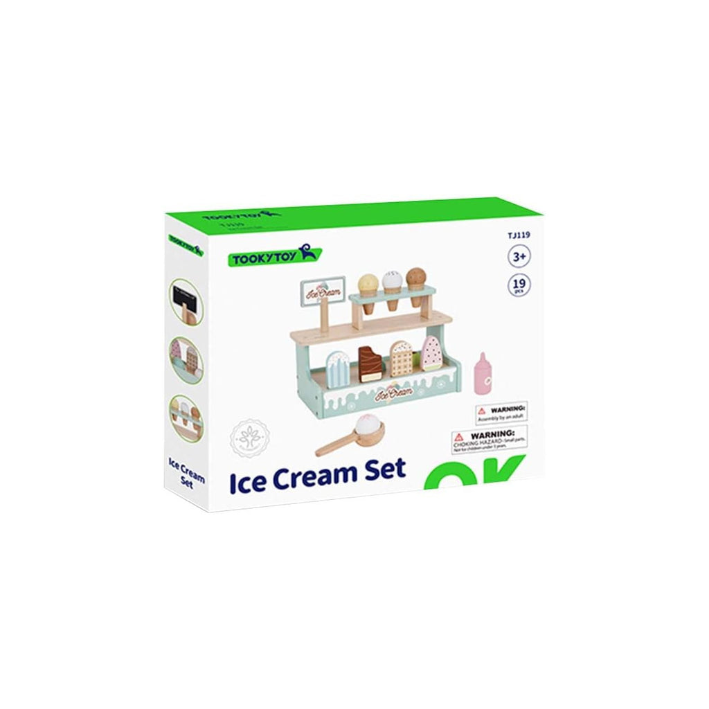 Wooden Ice Cream Shop